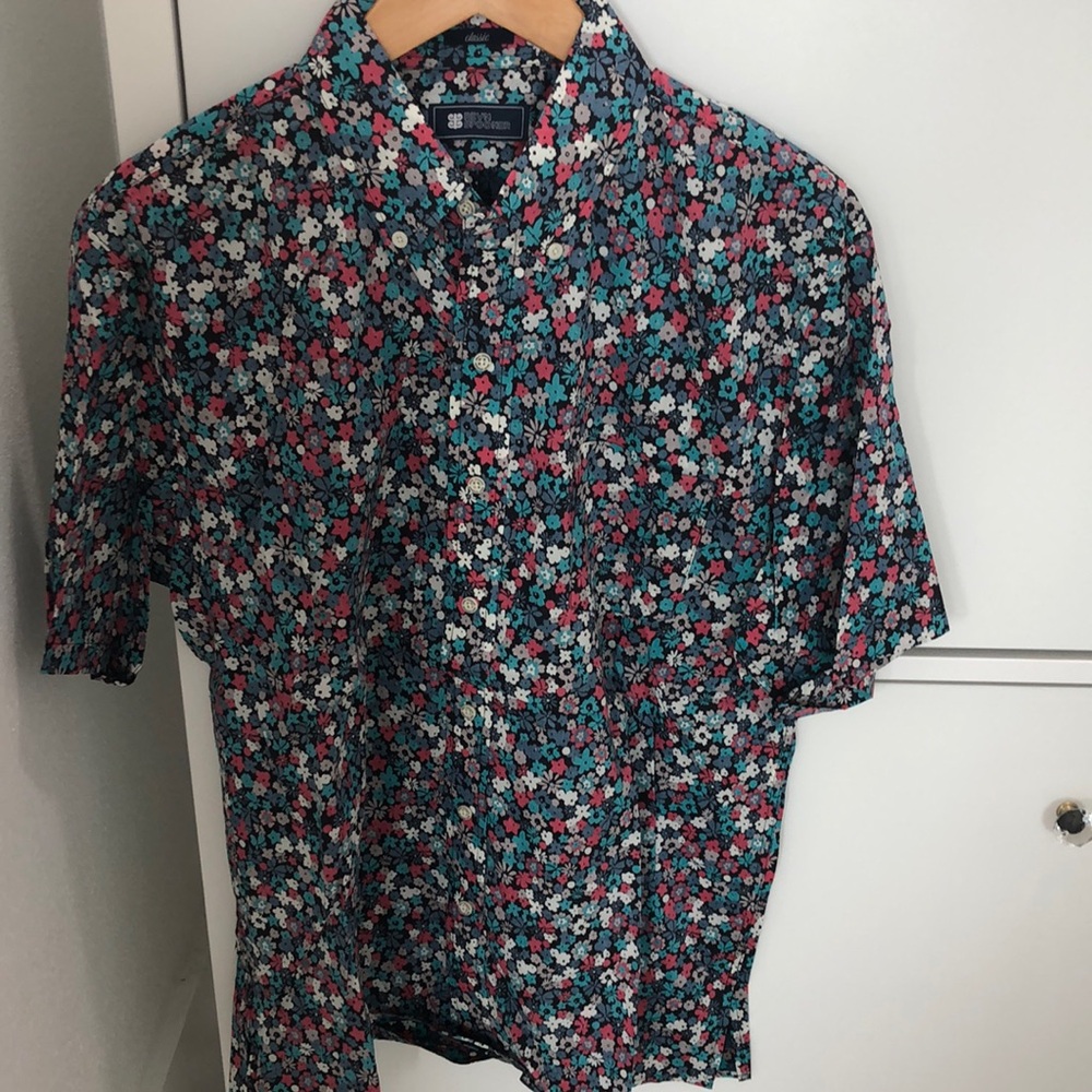 Reyn Spooner classic fit button front in cotton